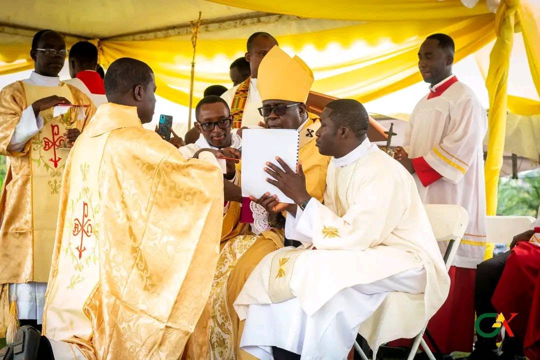 Bishop with the parish