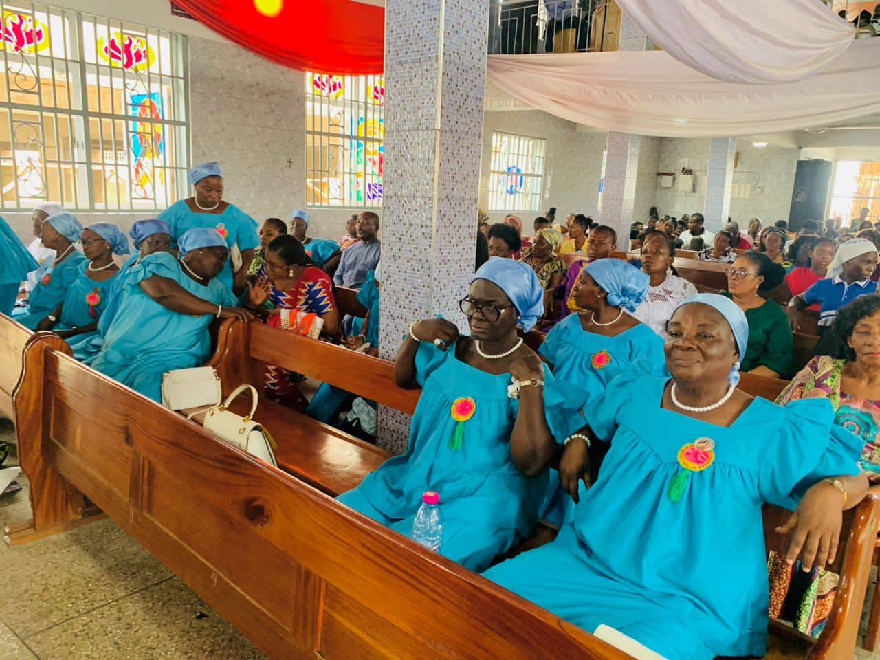 Christian Mothers at Mass